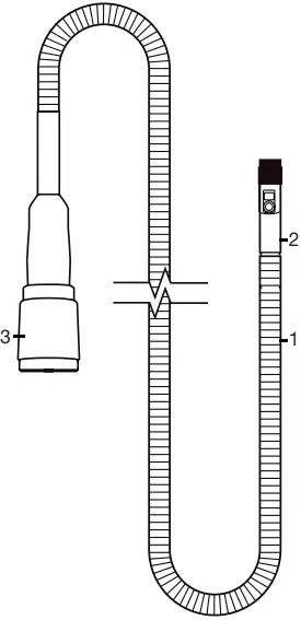 HAZET 4812-11FS Semi Flexible HD Camera A1