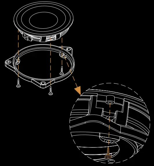 morel IP-BMW42 Integration Performance Speaker - Assembly Overview