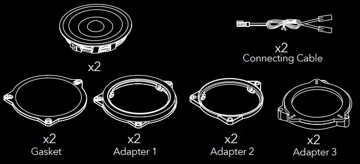 morel IP-BMW42 Integration Performance Speaker - Coax System