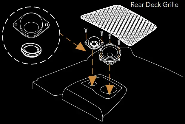 morel IP-BMW42 Integration Performance Speaker - Rear Deck