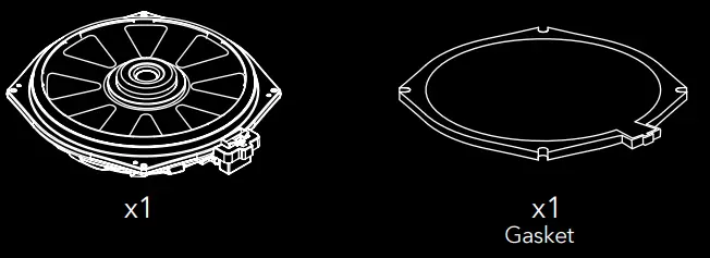 morel IP-BMW42 Integration Performance Speaker - Subwoofer