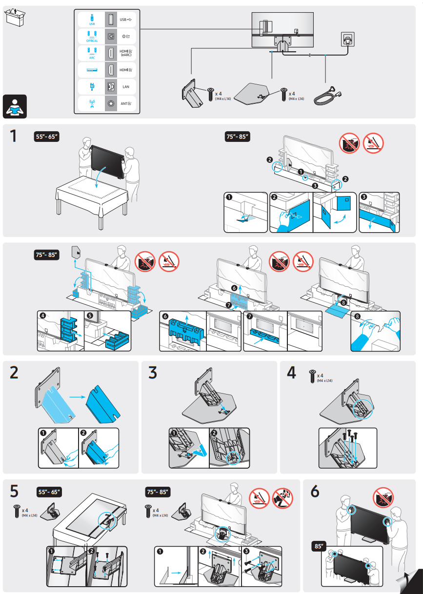 SAMSUNG QE85QN85BATXXH QLED TV