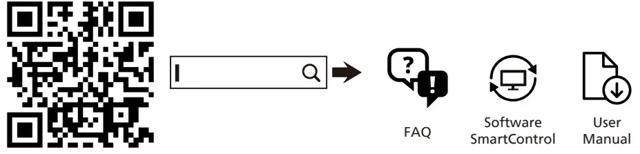 PHILIPS 221V8 V Line LCD Monitor - qr code