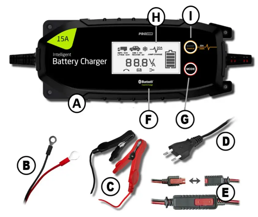 PRO-USER IBC15000B Intelligent Battery Charger - TECHNICAL DESCRIPTION
