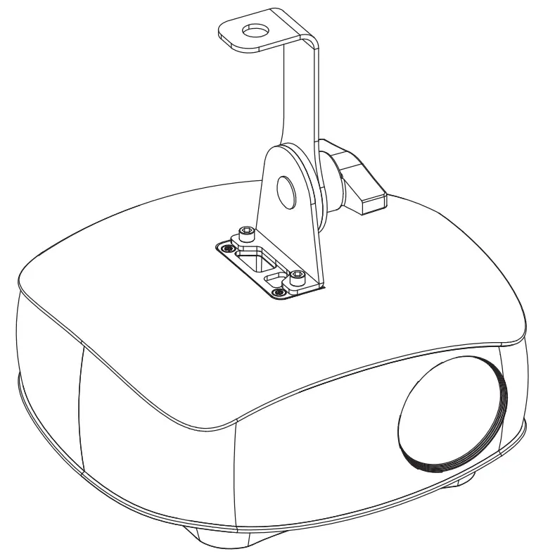 Lighting Cosmic Burst Laser Beam Effect