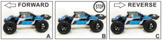 Shantou Haiboxing Technology Education Model Co Ltd LS113 2.4GHz Transmitter - starting driving 5