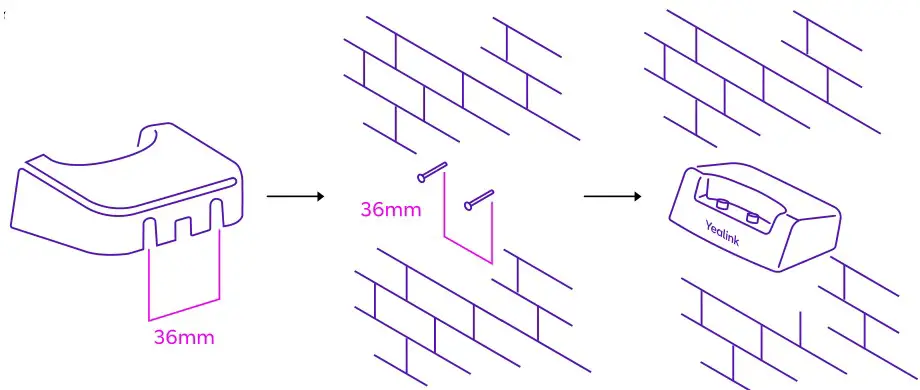 Yealink W73P Wireless Dect Phone System - Power up your USB charger
