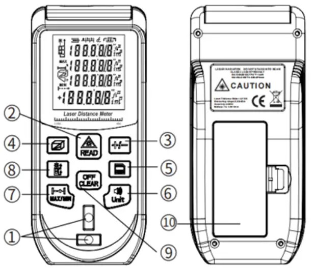 levenhuk Ermenrich Reel GA50 Laser Meter - fig 1