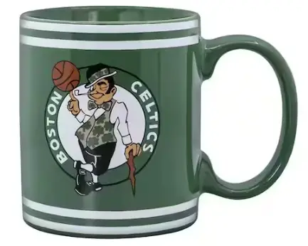 Uncanny-Brands-MW1-NBA-CEL-LG1-NBA-Boston-Celtics-Mug -Set-product-image