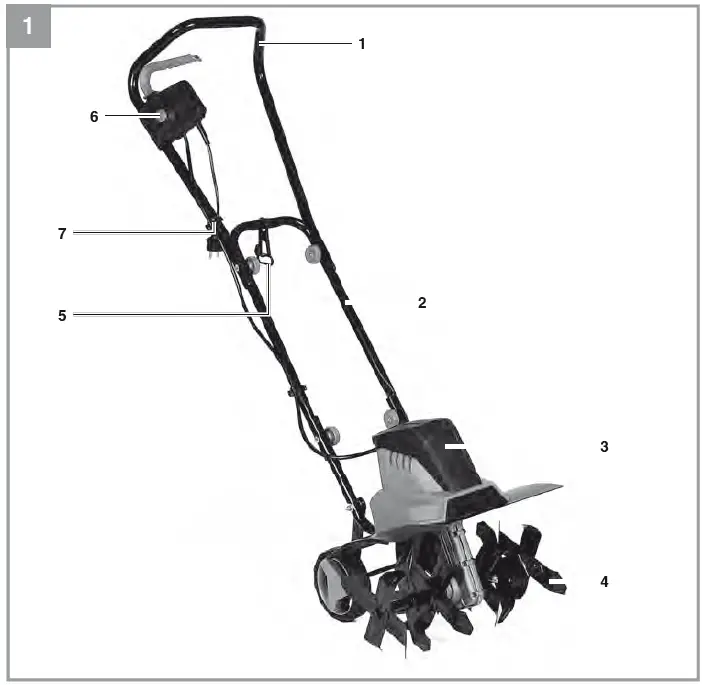 Einhell-GC-RT-1545-M-Electric-Hoe-FIG-1