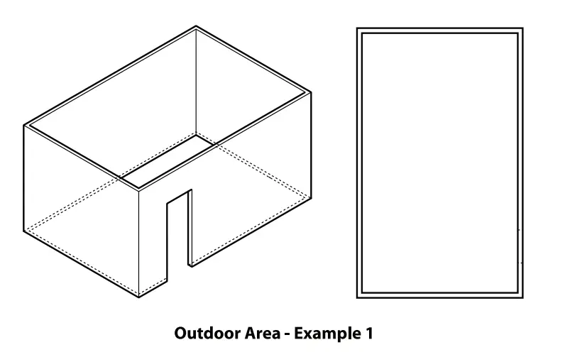 Diagrammatic Representations Of Outdoor Areas