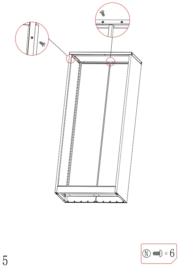 UNBRANDED MX W139258971 Metal Storage Cabinet - Figure 4