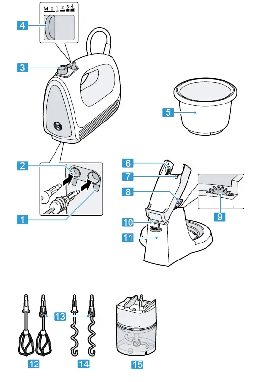 BOSCH-MFQ26-Hand-mixer-FIG-1