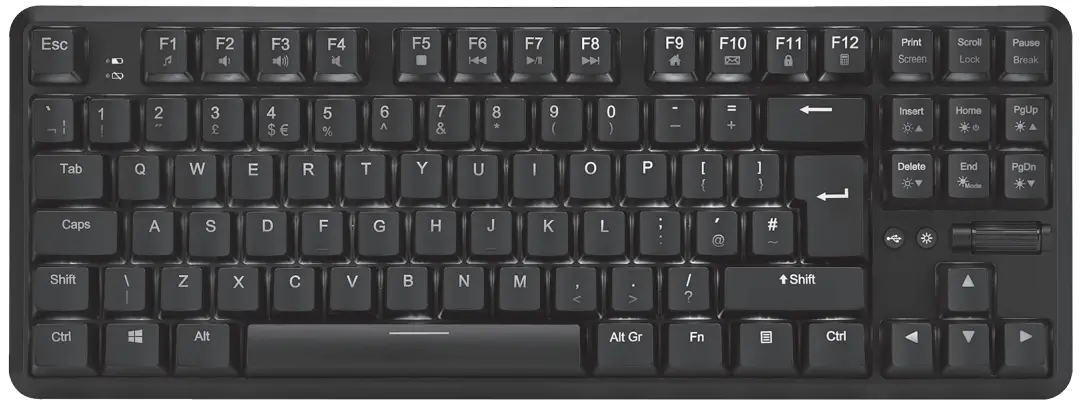 ADXGaming ADXWMK0923 Firefight RGB Wireless Gaming Keyboard -