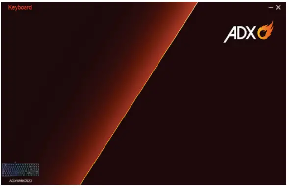 ADXGaming ADXWMK0923 Firefight RGB Wireless Gaming Keyboard - Interface1