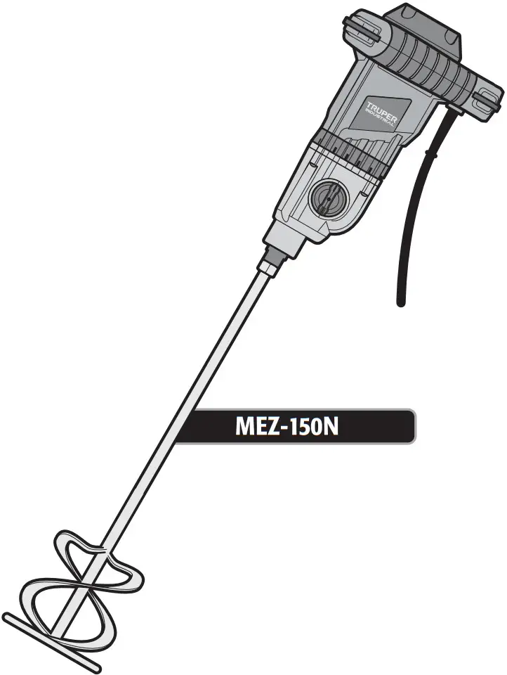 TRUPER MEZ 150N Electric Mud Mixer