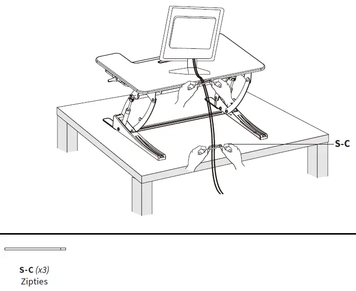 V I V O-DESK-V000V-Desk-Converter-fig- (12)