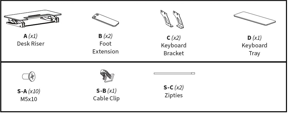 V I V O-DESK-V000V-Desk-Converter-fig- (4)
