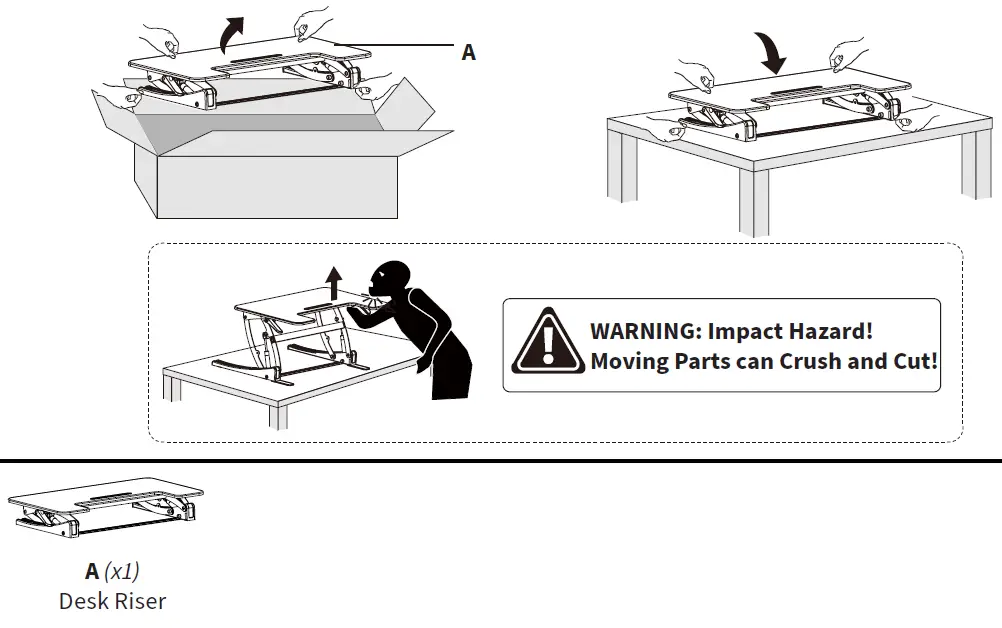 V I V O-DESK-V000V-Desk-Converter-fig- (5)