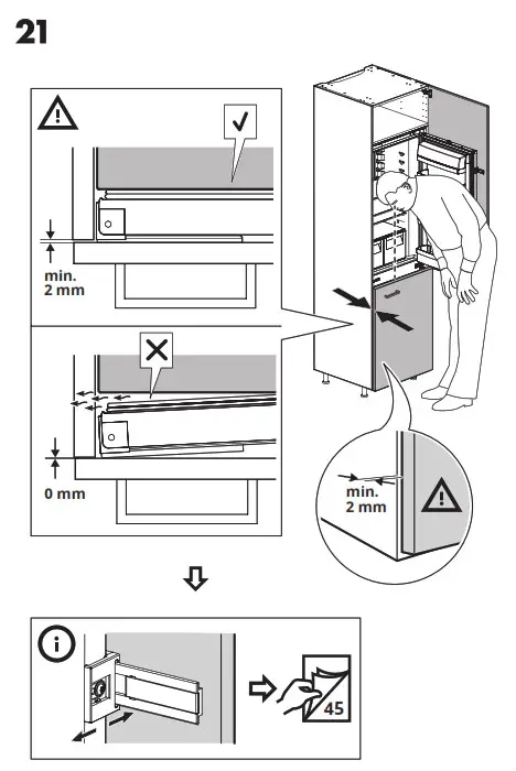 IKEA AA 2375851 1 ISANDE Fridge - fig 106