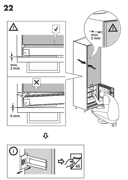 IKEA AA 2375851 1 ISANDE Fridge - fig 107