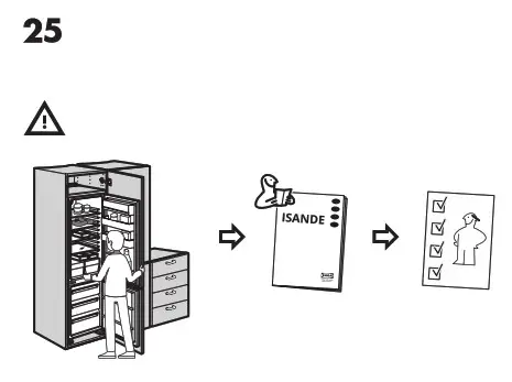 IKEA AA 2375851 1 ISANDE Fridge - fig 109