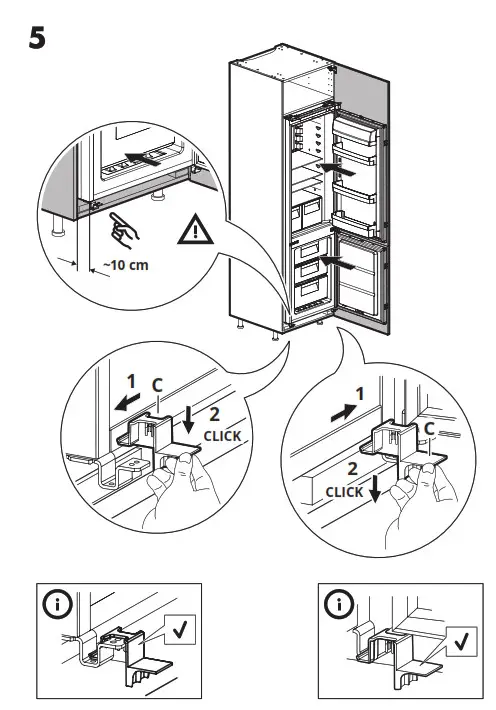 IKEA AA 2375851 1 ISANDE Fridge - fig 69
