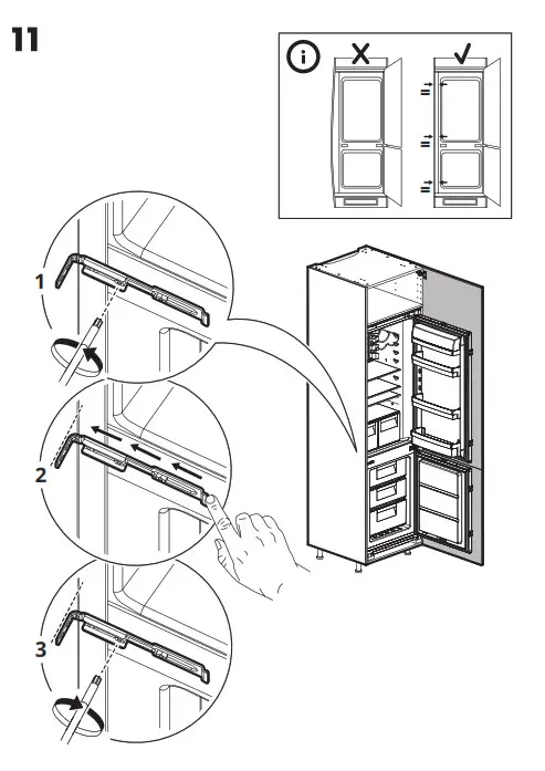IKEA AA 2375851 1 ISANDE Fridge - fig 75