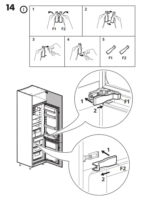 IKEA AA 2375851 1 ISANDE Fridge - fig 86