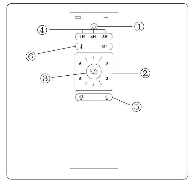 THE HOME DEPOT YMPE-7135777 52 Inch LED Indoor Coffee Ceiling Fan with Light - remot control