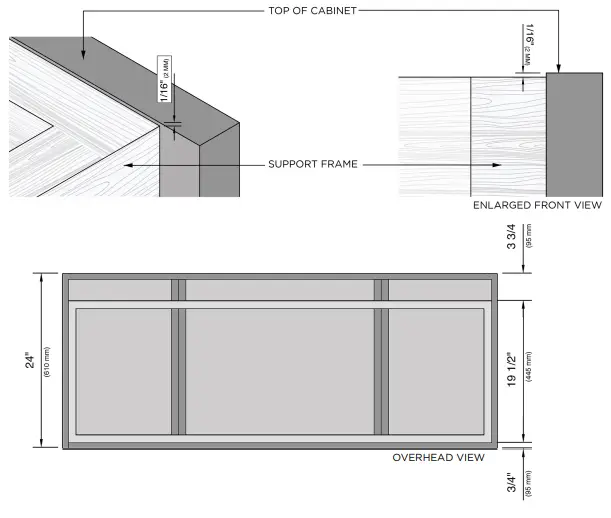 THE GALLEY IWS3SDD12SBA The Ideal Workstation 3 Culinary Kit - CABINET