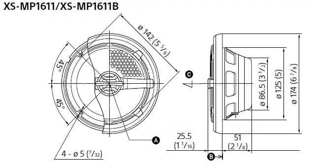 Sony-XS-MP1611B-Dual-Cone-Marine-Speakers-fig-2