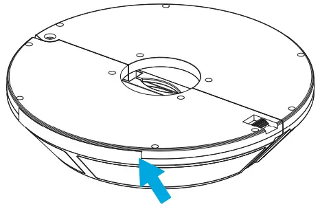 atomi LED Patio Umbrella Light plus Speaker - Charging Your Device