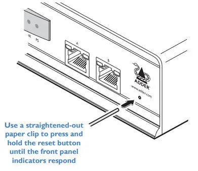 AdderLink XD522 KVM Extender - serial device 4