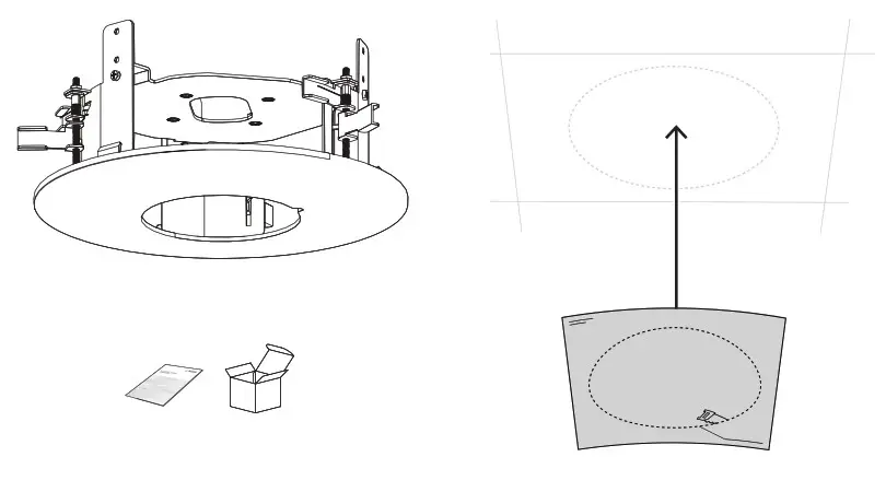 BOSCH NDA 5070 IC In Ceiling Mount Kit - overview 1