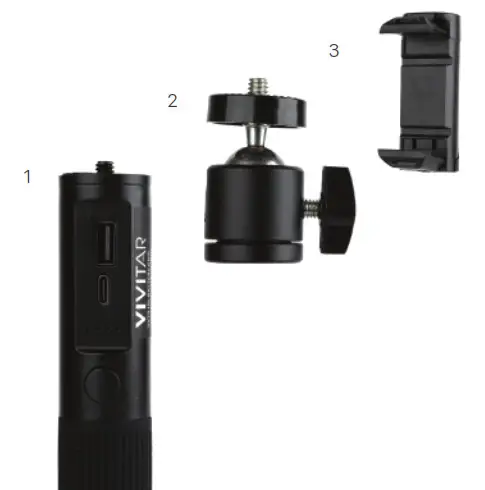 VIVITAR VIRL5000KIT Power Grip Charger - fig 5