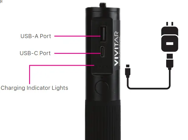 VIVITAR VIRL5000KIT Power Grip Charger - fig