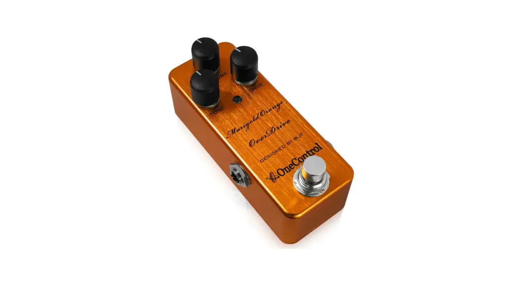 One Control Bjf Series Marigold Orange Overdrive Pedal User Manual One Control Bjf Series Marigold Orange Overdrive Pedal User Manual