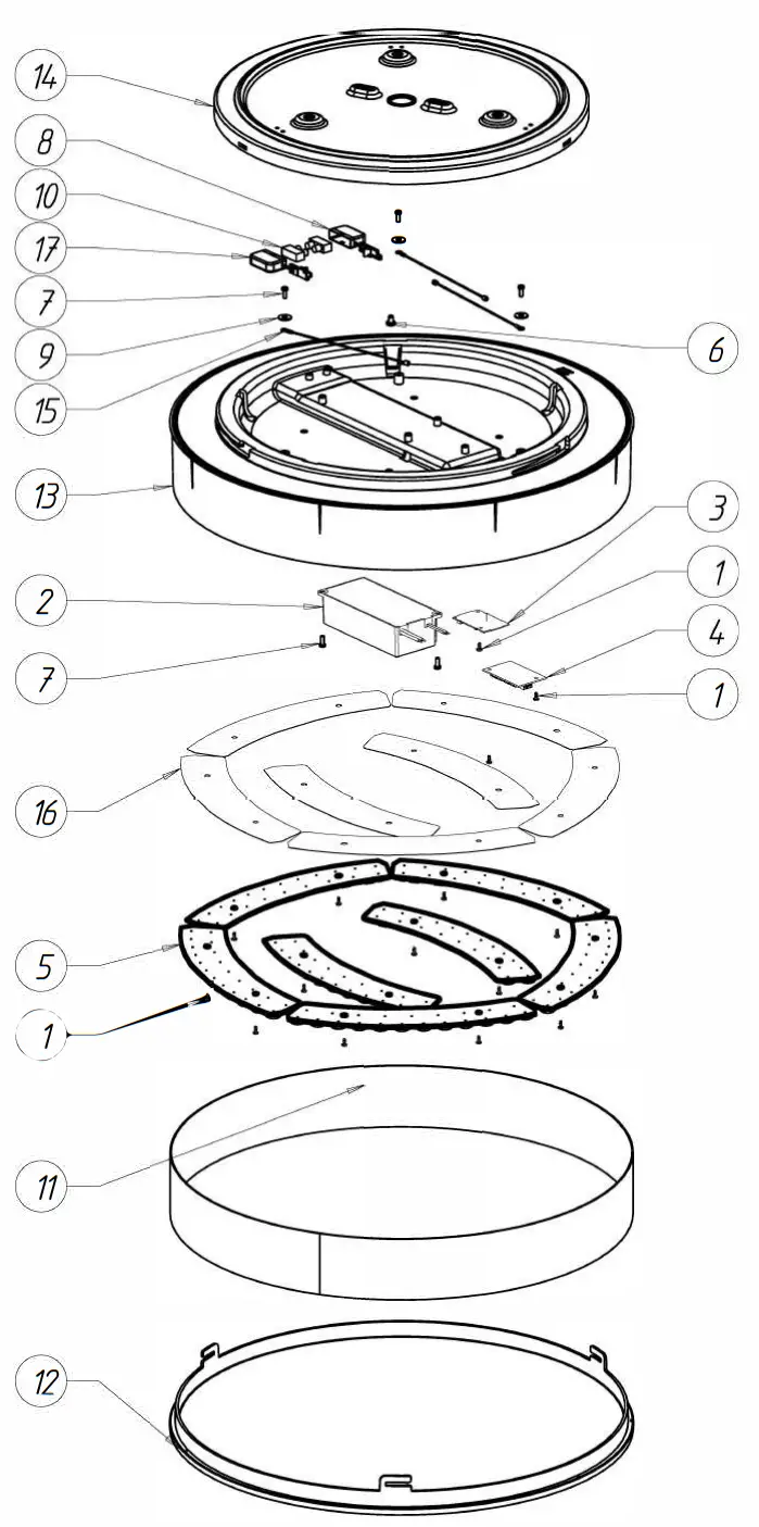 PHILIPS Hue Devere White Light - fig
