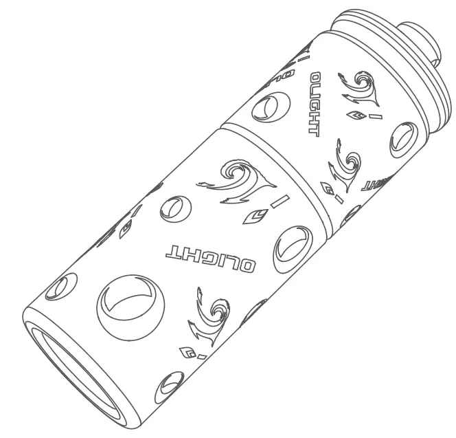 OLIGHT i16 Brass Keychain Torch - cover