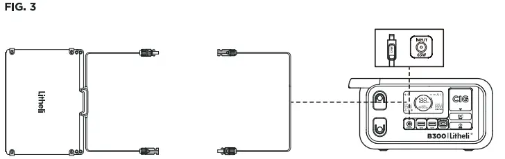 Litheli-B300-PowerHUB-Portable-Power-Station-fig-8