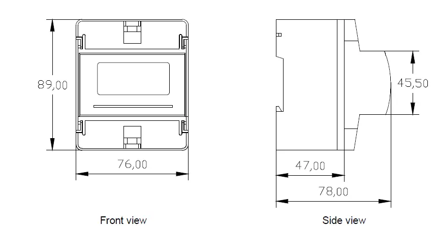 BLUE JAY 19D-24D Single Phase Energy Meter-02