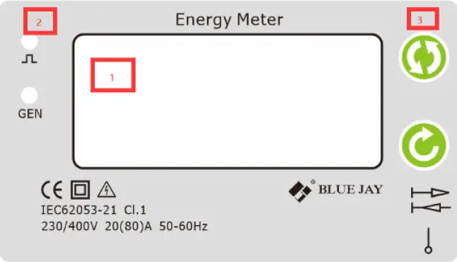 BLUE JAY 19D-24D Single Phase Energy Meter-04