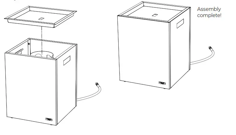 OUTLAND LIVING ACC-742 Dunbar Tank Cover - Assembly