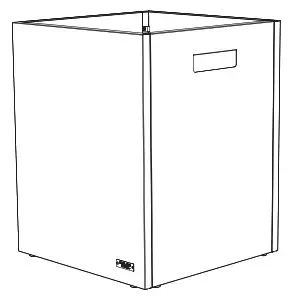 OUTLAND LIVING ACC-742 Dunbar Tank Cover - REAR assembly