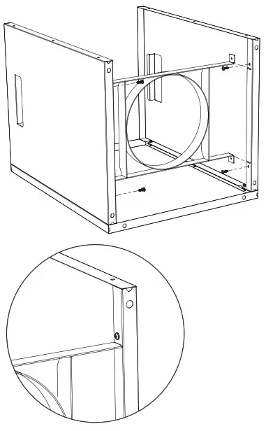 OUTLAND LIVING ACC-742 Dunbar Tank Cover - REAR slots