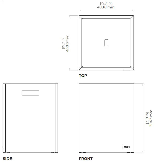 OUTLAND LIVING ACC-742 Dunbar Tank Cover - designed