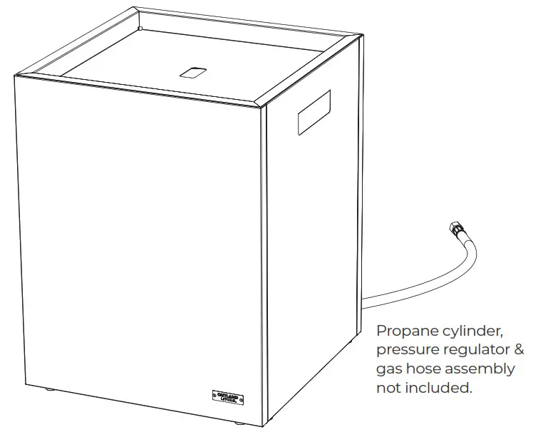 OUTLAND LIVING ACC-742 Dunbar Tank Cover - qr