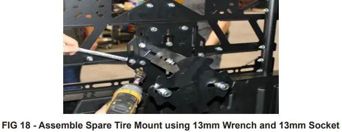 THUMPER FAB-TF011902,-TF011903-Ranger-XP1000-Bed-Rack-FIG-15