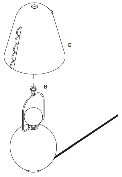 In Common With Calla Table Lamp - threaded